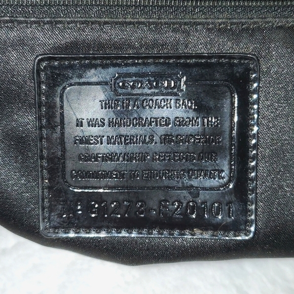 Coach Poppy Signature Tote Bag Purse - Picture 7 of 16